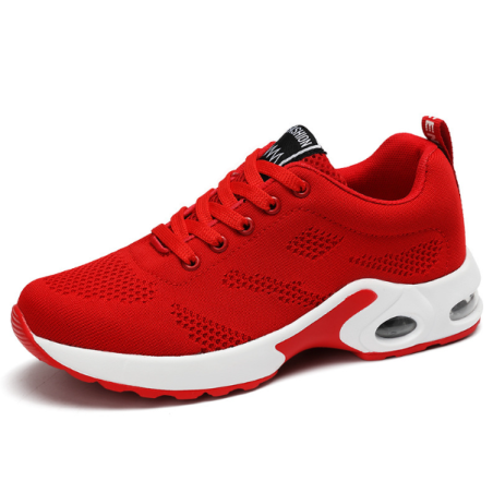 Miwangfeizhi women's shoes Korean version all-match comfortable casual shoes women's large size sports shoes red