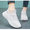 Versatile fashion casual shoes soft sole comfortable breathable sports shoes white