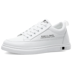 White shoes all-match sneakers men's shoes trendy casual shoes Korean style fashion single shoes