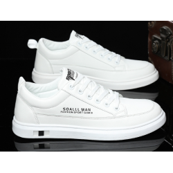 White shoes all-match sneakers men's shoes trendy casual shoes Korean style fashion single shoes