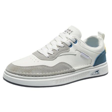 Trendy men's shoes, fashionable and versatile sports style, casual leather, four seasons style, low-top trendy shoes, sneakers