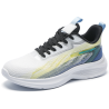 Rebound fitness ultra-light shock-absorbing casual shoes running sports shoes men's white