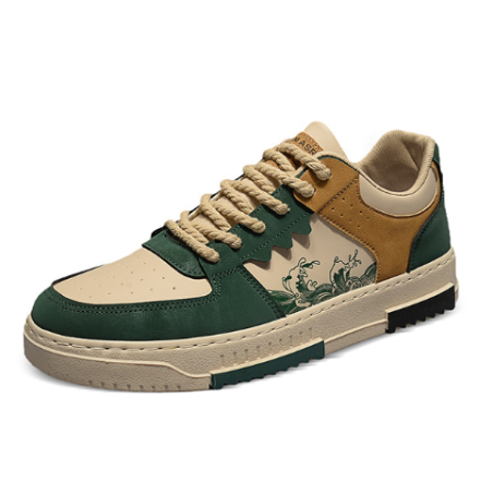 Sneakers Men's Casual Sports Shoes Trendy Breathable Trendy Shoes Green