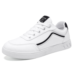 Korean style white shoes trendy all-match casual sports shoes men
